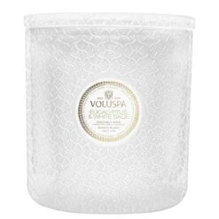 Voluspa - Eucalyptus & White Sage 5 Wick Hearth Candle