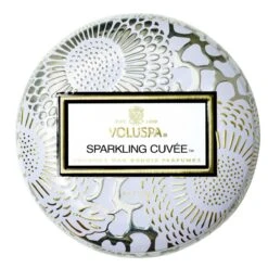 Voluspa - Sparkling Cuvée Travel Tin Candle -Voluspa 0806644721291 1