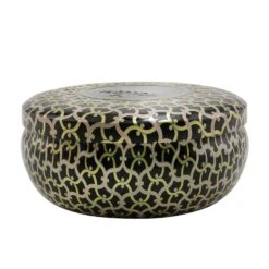 Voluspa 3 Wick Decorative Tin Candle - Ambre Lumiere 340g/12oz -Voluspa 26469575116 2