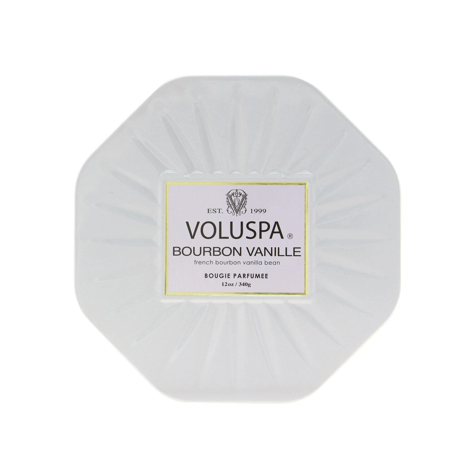 Voluspa 3 Wick Octagon Tin Candle - Bourbon Vanille 340g/12oz 3 Voluspa 3 Wick Octagon Tin Candle - Bourbon Vanille 340g/12oz