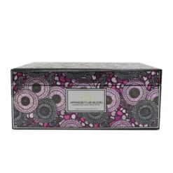Voluspa Scalloped Edge Candle & Reed Diffuser Coffret - Japanese Plum Bloom 2pcs -Voluspa 26621875115 2