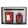 Voluspa Scalloped Edge Candle & Reed Diffuser Coffret - Goji Tarocco Orange 2pcs -Voluspa 26622075115