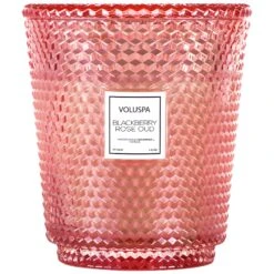 Voluspa Blackberry Rose Oud - 5 Wick Hearth Candle