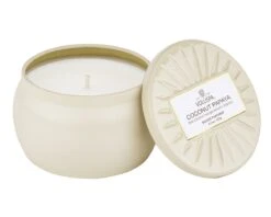 Voluspa - Coconut Papaya Travel Tin Candle