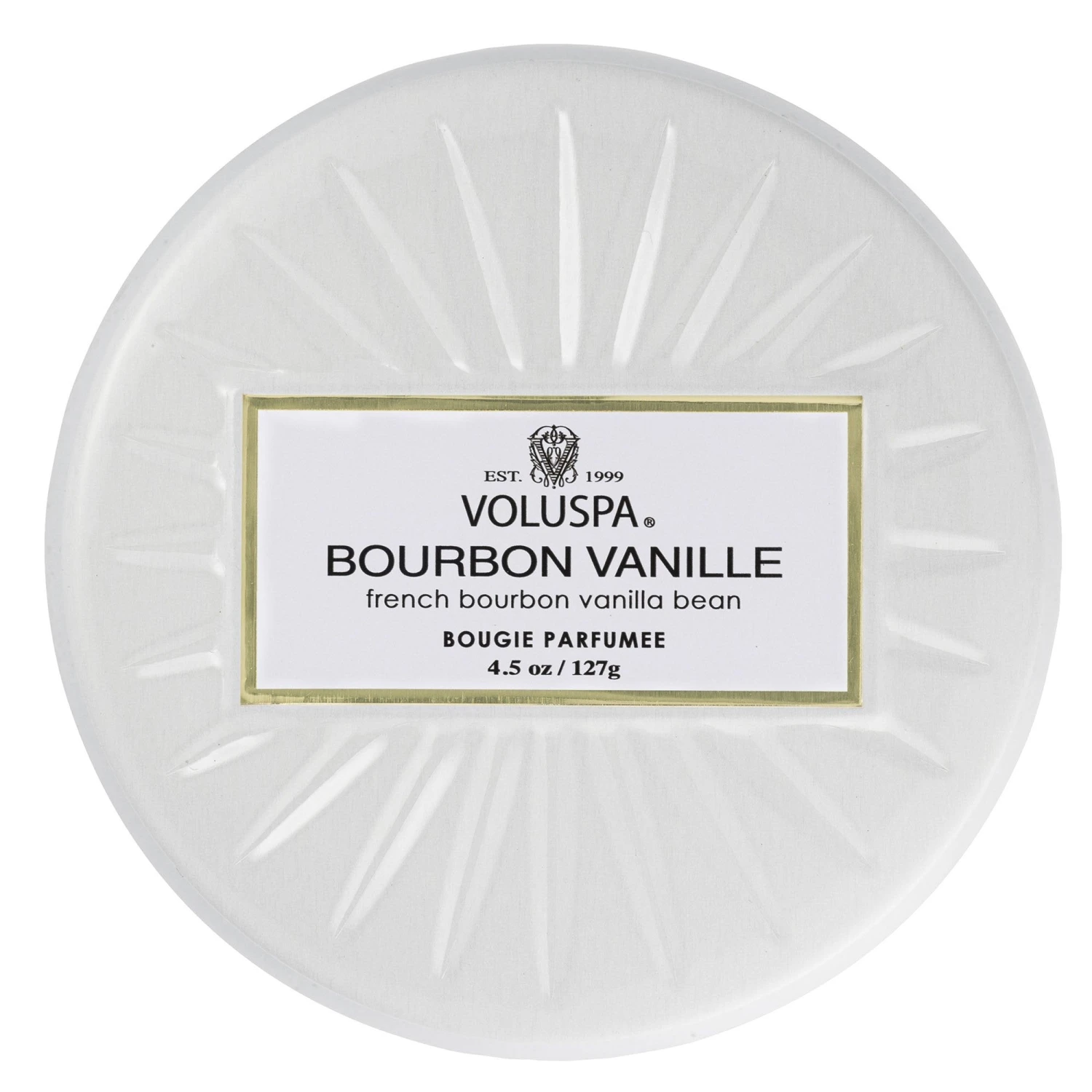 Voluspa Bourbon Vanille - Mini Tin Candle 4 Voluspa Bourbon Vanille - Mini Tin Candle - Image 2