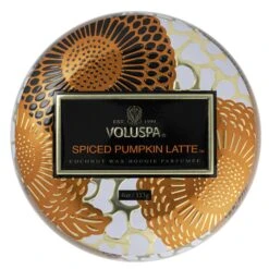 Voluspa Spiced Pumpkin Latte - Mini Tin Candle -Voluspa 72121 1 a16f50c7 48da 4af6 a870 448d59544327