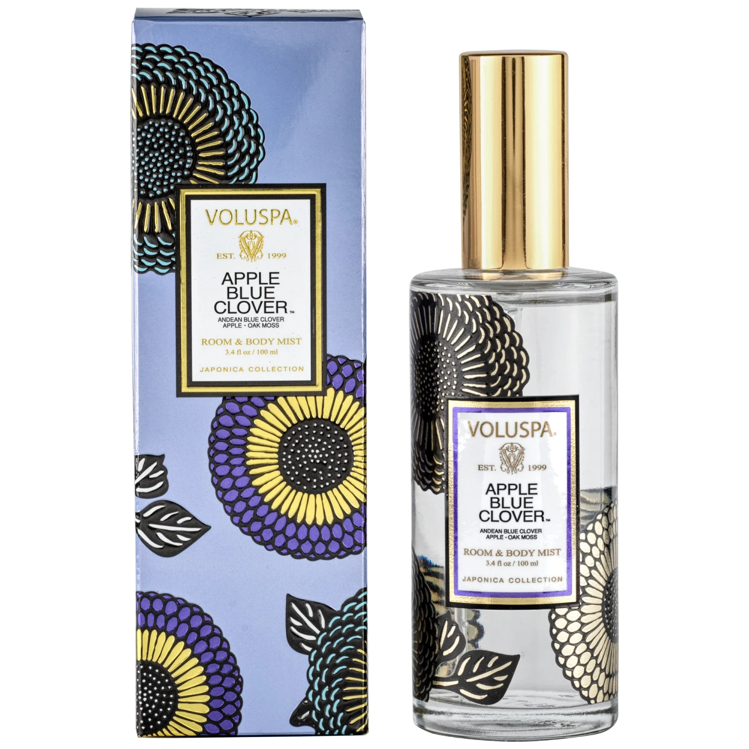 Voluspa Apple Blue Clover - Room & Body Spray 3 Voluspa Apple Blue Clover - Room & Body Spray