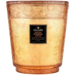 Voluspa - Spiced Pumpkin Latte 5 Wick Hearth Candle