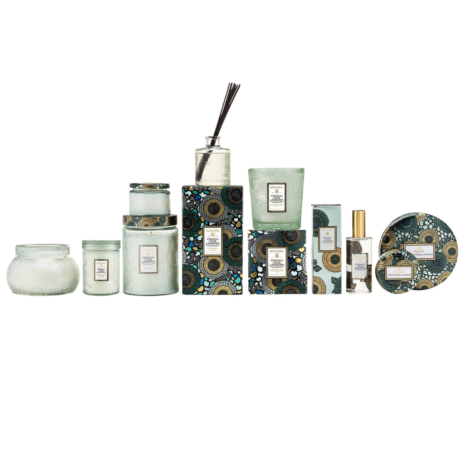 Voluspa French Cade Lavender - Fragrance Collection 3 Voluspa French Cade Lavender - Fragrance Collection