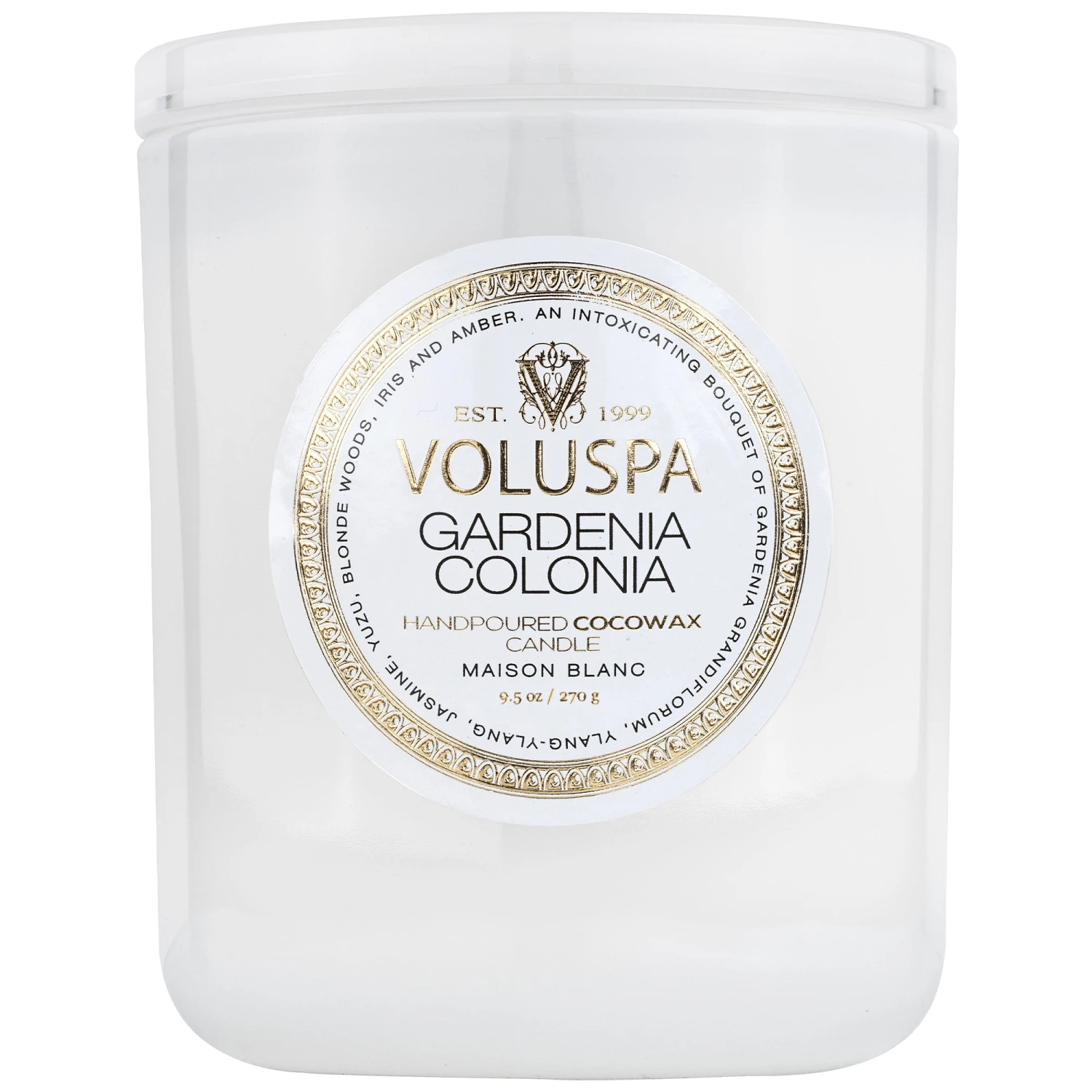 Voluspa Gardenia Colonia - Classic Candle 6 Voluspa Gardenia Colonia - Classic Candle - Image 4