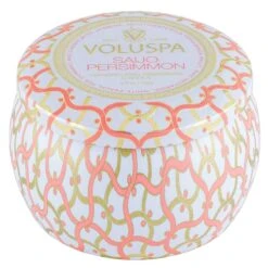 Voluspa - Saijo Persimmon Mini Tin Candle -Voluspa 8112 1
