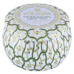 Voluspa Moroccan Mint Tea - Mini Tin Candle -Voluspa 8114 1