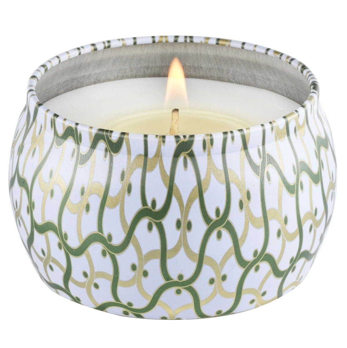 Voluspa - Moroccan Mint Tea Mini Tin Candle 4 Voluspa - Moroccan Mint Tea Mini Tin Candle - Image 2