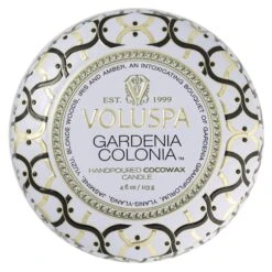 Voluspa Gardenia Colonia - Mini Tin Candle -Voluspa 8115 1 106aa9b1 121f 40c8 965a 863149df0985