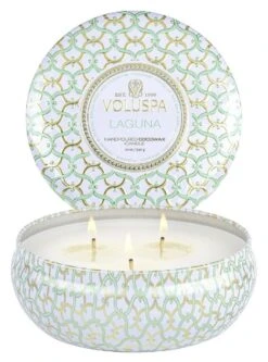 Voluspa - Laguna 3 Wick Tin Candle
