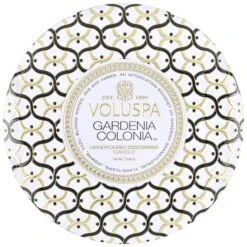 Voluspa Gardenia Colonia - 3 Wick Tin Candle