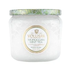 Voluspa Moroccan Mint Tea - Petite Jar Candle -Voluspa 8144 1