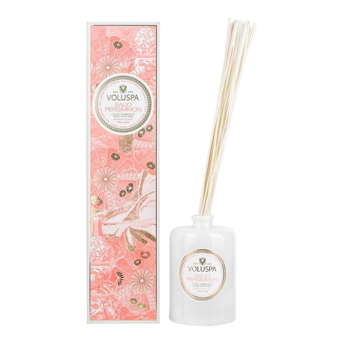 Voluspa - Saijo Persimmon Diffuser 4 Voluspa - Saijo Persimmon Diffuser - Image 2