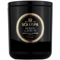 Voluspa - Ambre Lumiere Candle 9 Voluspa - Ambre Lumiere Candle -Voluspa 8202 1 1200x
