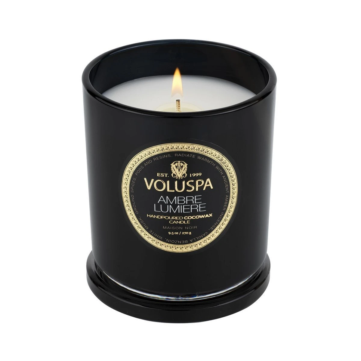 Voluspa - Ambre Lumiere Candle 4 Voluspa - Ambre Lumiere Candle - Image 2