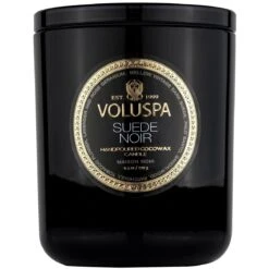 Voluspa - Suede Noir Candle -Voluspa 8203 1 1200x