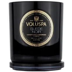 Voluspa - Suede Noir Candle -Voluspa 8203 4 1200x
