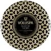 Voluspa Suede Noir - 3 Wick Tin Candle 2 Voluspa Suede Noir - 3 Wick Tin Candle -Voluspa 8223 1 1