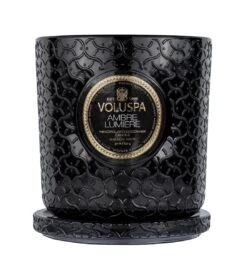 Voluspa - Ambre Lumiere Luxe Candle -Voluspa 8232 3
