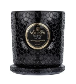 Voluspa - Suede Noir Luxe Candle 8 Voluspa - Suede Noir Luxe Candle -Voluspa 8233 3