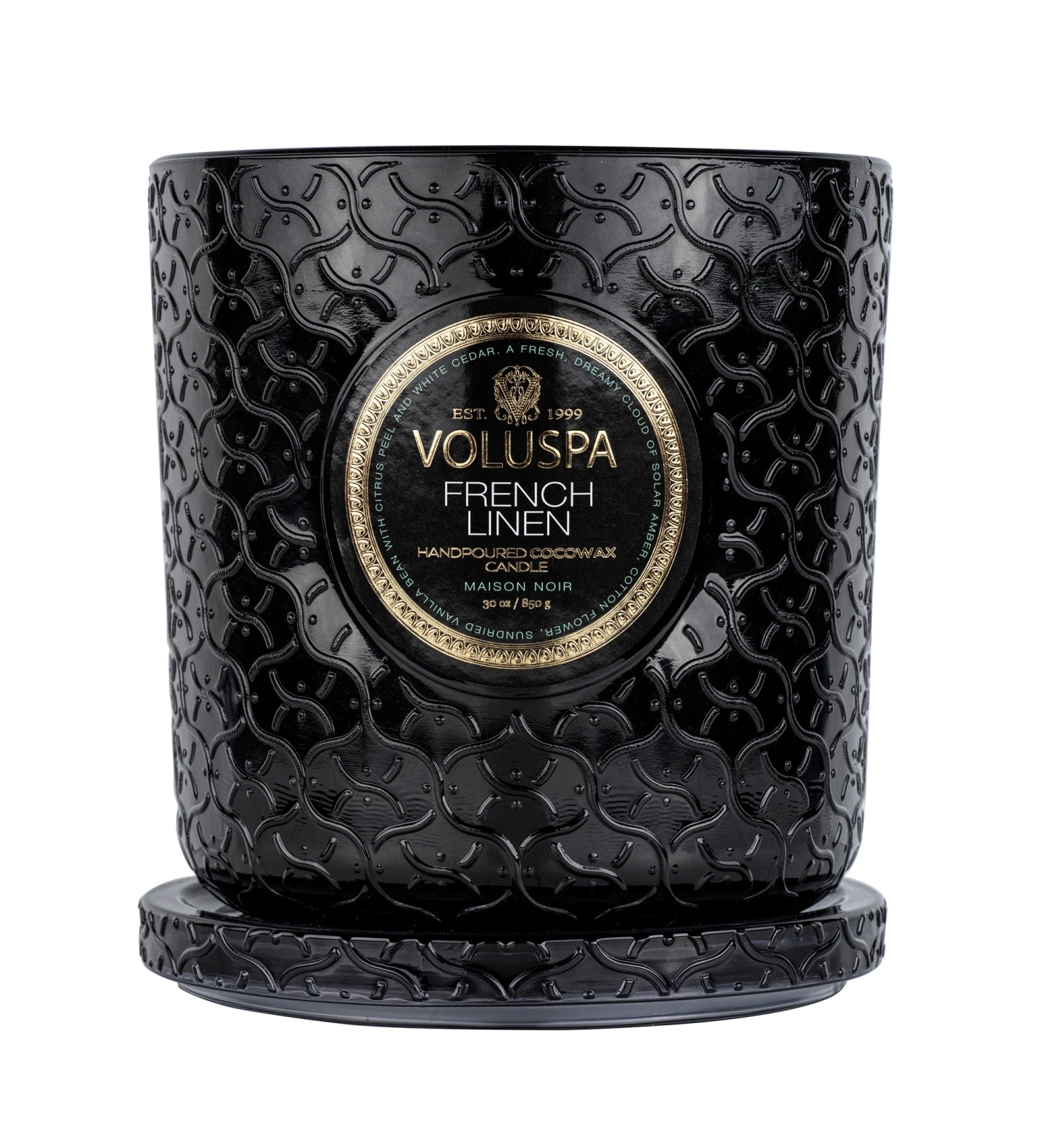Voluspa French Linen - Luxe Candle 6 Voluspa French Linen - Luxe Candle - Image 4