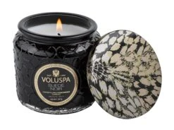 Voluspa Suede Noir - Petite Jar Candle