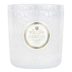 Voluspa Eucalyptus & White Sage - Luxe Candle