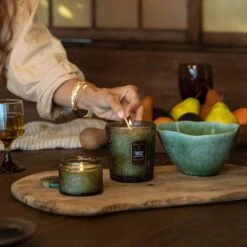 Voluspa Temple Moss - Petite Jar Candle -Voluspa F23 LFopt 73435 72435 001