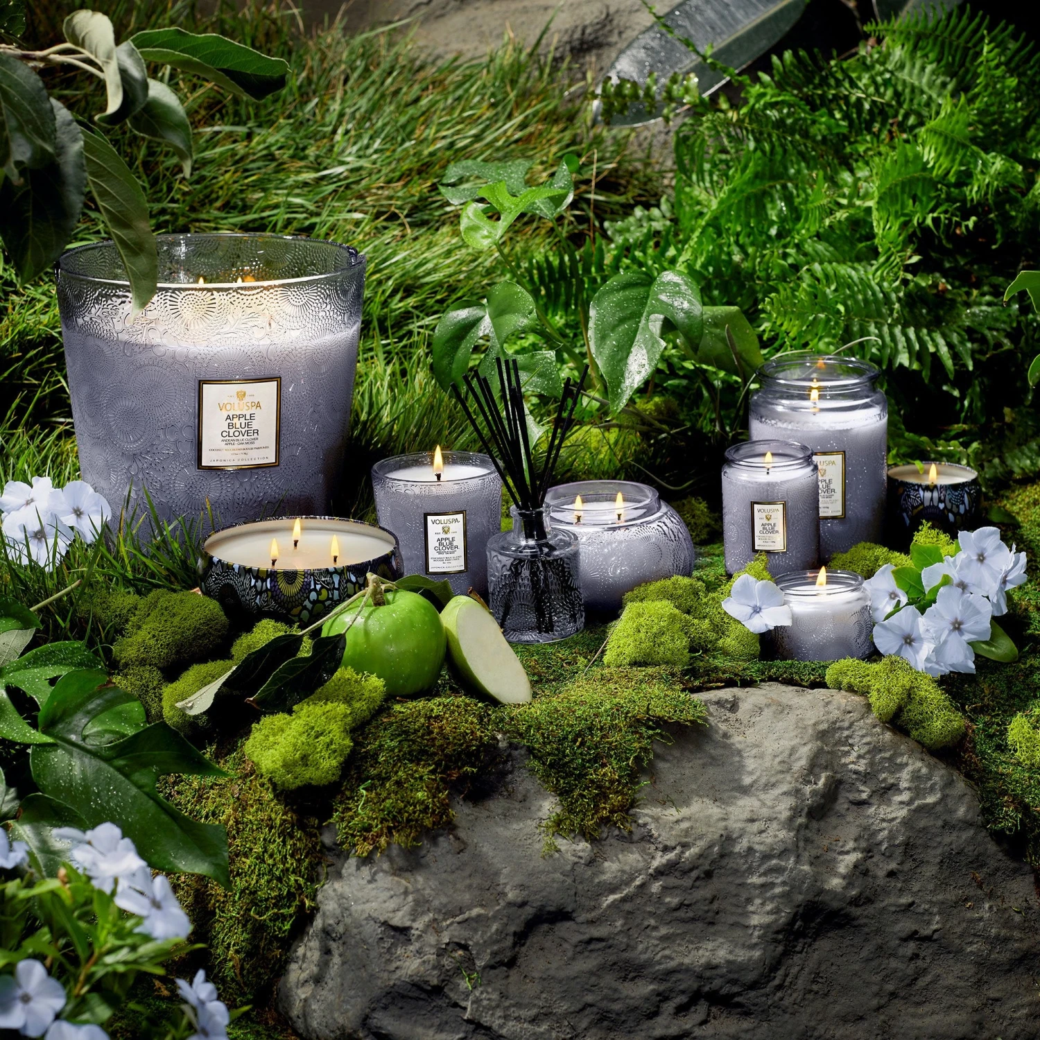 Voluspa Apple Blue Clover - Room & Body Spray 4 Voluspa Apple Blue Clover - Room & Body Spray - Image 2