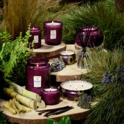 Voluspa Santiago Huckleberry - 5 Wick Hearth Candle -Voluspa FA21 Japonica Refresh Santiago Huckleberry 1 HR 1