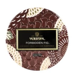 Voluspa Forbidden Fig - Petite Jar Candle -Voluspa FA21 PRopt 72425 003