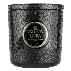 Voluspa Burning Woods - Luxe Candle