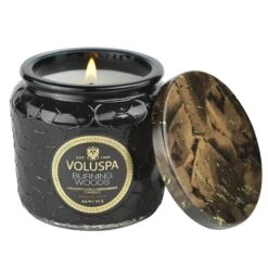 Voluspa Burning Woods - Petite Jar Candle