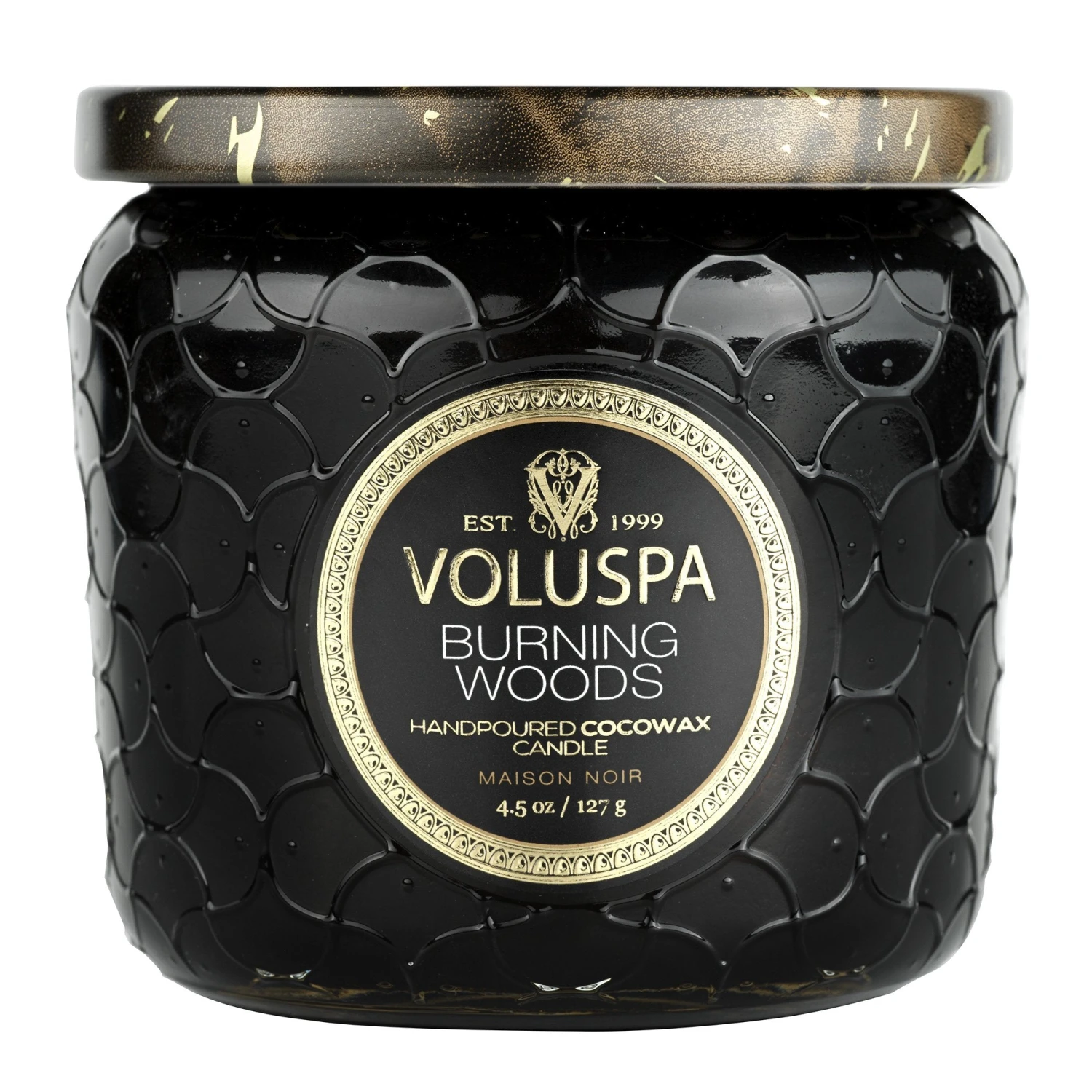 Voluspa Burning Woods - Petite Jar Candle 5 Voluspa Burning Woods - Petite Jar Candle - Image 3