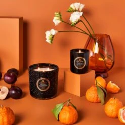 Voluspa Freesia Clementine - Luxe Candle -Voluspa FREESIA CLEMENTINE Luxe Classic LIT Web c53267f7 15cf 4770 8962 e10ce81d5c49