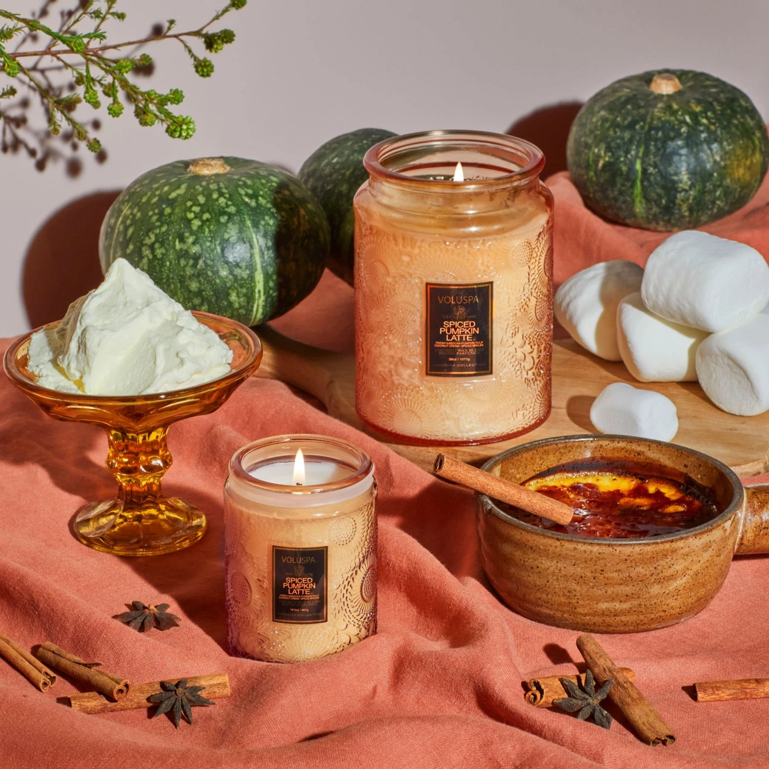 Voluspa Spiced Pumpkin Latte - Fragrance Collection 5 Voluspa Spiced Pumpkin Latte - Fragrance Collection - Image 3