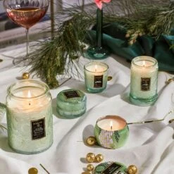 Voluspa White Cypress - Mini Tin Candle -Voluspa HO21 LF 73319 73119 72119 73919 73519 Web dfc5250b b0b1 4306 b0a7 96e7213d91f2