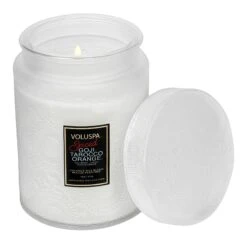 Voluspa Spiced Goji Tarocco Orange - Large Jar Candle