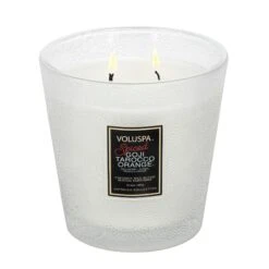 Voluspa Spiced Goji Tarocco Orange - 2 Wick Hearth Candle -Voluspa HO21 PRopt 73618 001