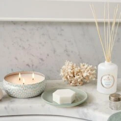 Voluspa Laguna - 3 Wick Tin Candle -Voluspa LAGUNA 3WickTin ReedDiffuser Web