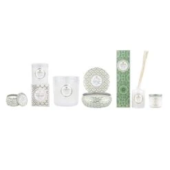 Voluspa Moroccan Mint Tea - Mini Tin Candle -Voluspa MAISONBLANCallformats 2000x2000MORROCCANMINTTEA 1
