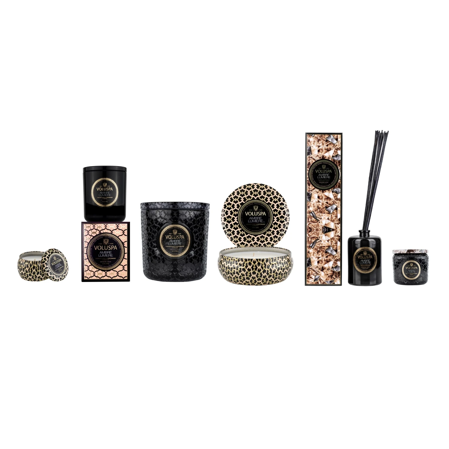 Voluspa Ambre Lumiere - Luxe Candle 8 Voluspa Ambre Lumiere - Luxe Candle - Image 6