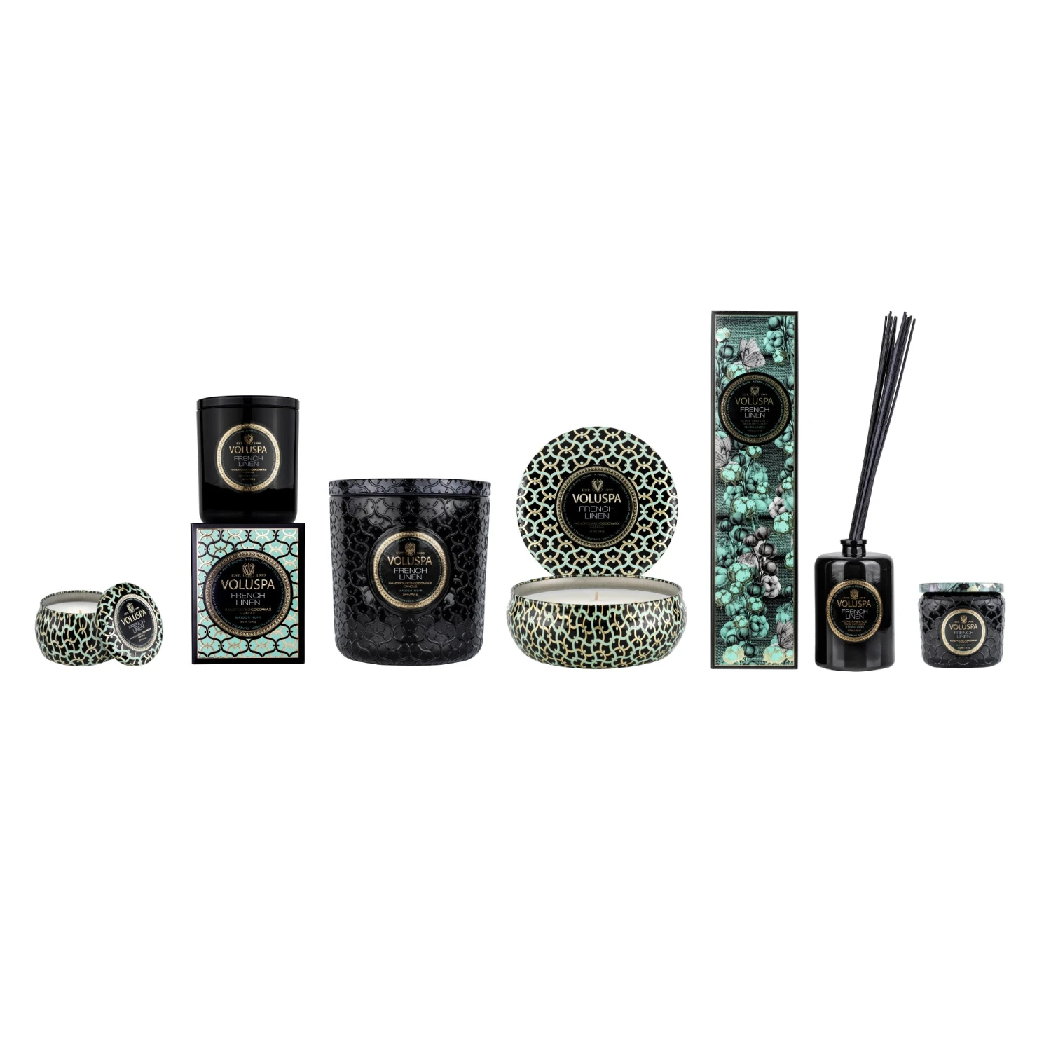 Voluspa French Linen - Luxe Candle 7 Voluspa French Linen - Luxe Candle - Image 5