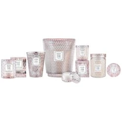 Voluspa Rose Colored Glasses - Cloche Candle -Voluspa Rose Colored Glasses Collection 03bed915 6a90 4d28 a859 b005d4038818