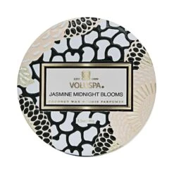 Voluspa Jasmine Midnight Blooms - Petite Jar Candle 8 Voluspa Jasmine Midnight Blooms - Petite Jar Candle -Voluspa S23 PR 72434 3